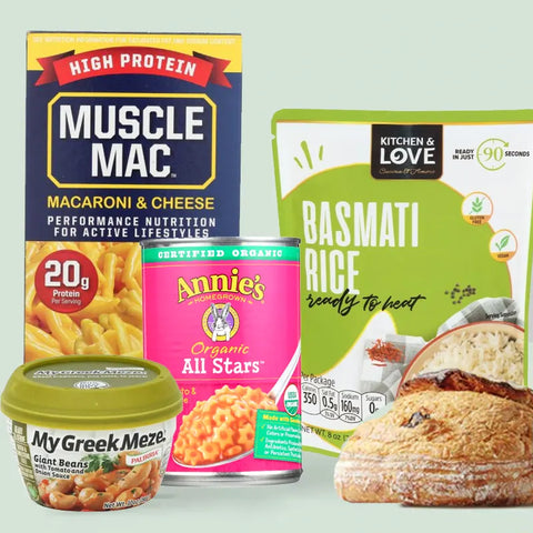 Pantryway microwave and packaged foods