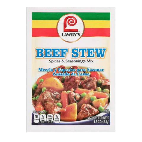 Lawry's Beef Stew Spices And Seasonings Mix - 1.5 oz