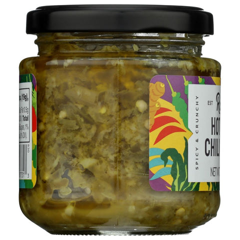 Roland Hot Green Chili Crunch - 7 oz