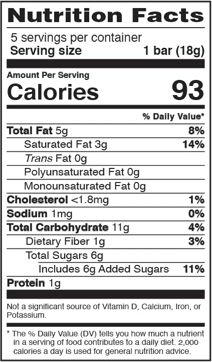 The Riice Bar Choco Orange - 3 oz