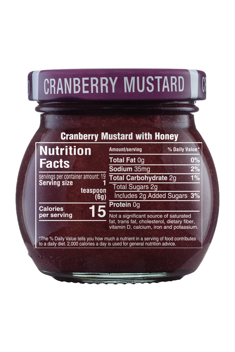 Inglehoffer Mustard Cranberry - 4 oz