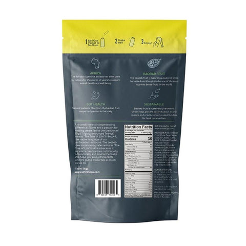 Tiiga Gut Friendly Hydration Lemon Lime - 2.76 oz