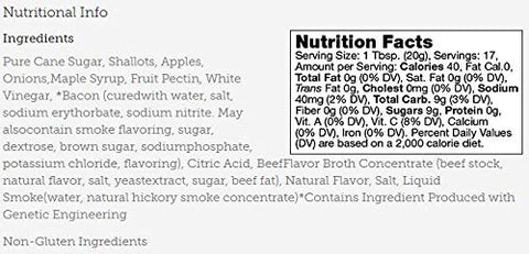 Stonewall Kitchen Maple Bacon Onion Jam - 11.75 oz
