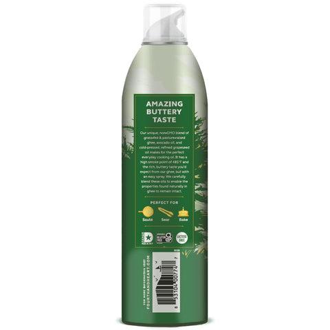 4th & Heart Grass Fed Ghee Spray Original - 5 fl oz