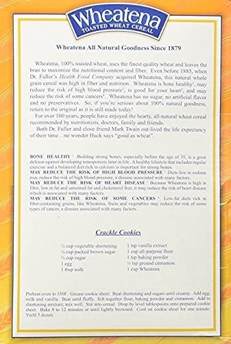 Wheatena Toasted Wheat Cereal - 20 oz