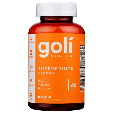 Goli Nutrition Superfruit Gummies - 60 ea | Pantryway