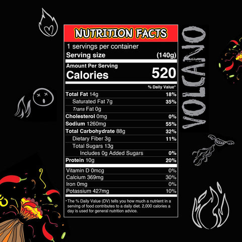 Paldo Ramen Volcano Chicken Noodle Instant Noodles - 4 Pk