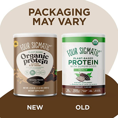 Four Sigmatic Protein Powder Creamy Cacao - 21.6 oz