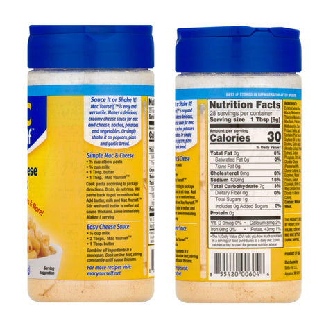 Mac Yourself Cheddar Cheese Sauce Mix - 9.3 oz