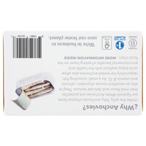 Patagonia Provisions Spanish White Anchovies Roasted Garlic - 4.2 oz