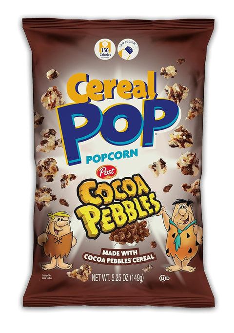 Cookie Popcorn Cocoa Pebbles - 5.25 oz | cookie pop popcorn | pop corn cookie | cookiepop | cookie popcorn | Pantryway