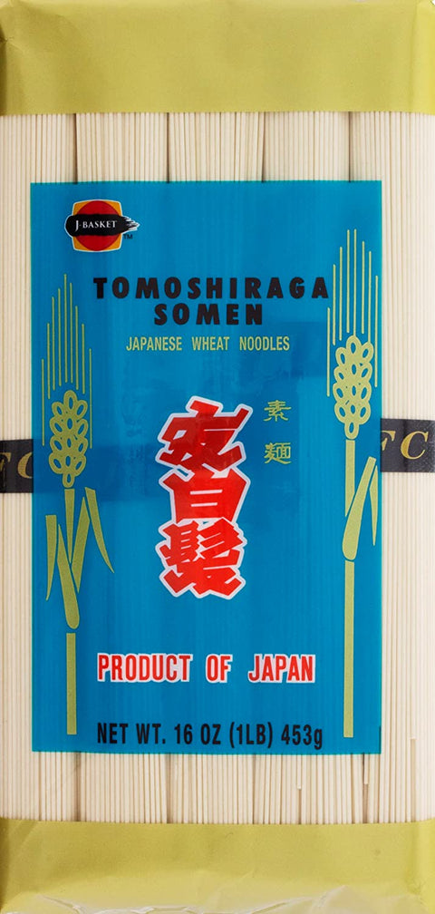 JFC Tomoshiraga Somen Noodles - 16 oz | tomoshiraga somen noodles | tomoshiraga somen | tomoshiraga | tomoshiraga somen noodles for ramen | Pantryway