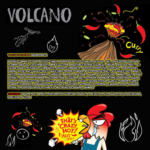 Paldo Ramen Volcano Chicken Noodle Instant Noodles - 4 Pk