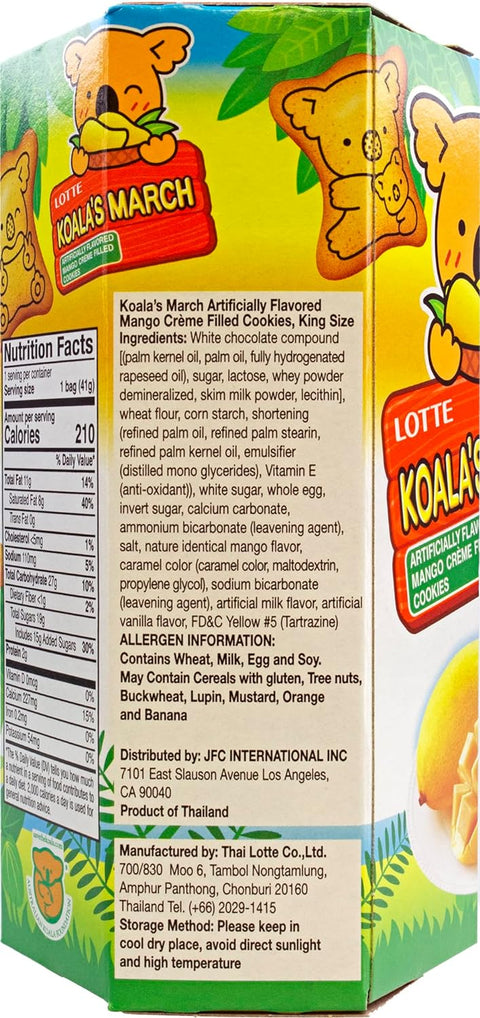 Lotte Koala's March Mango Cookies - 1.45 oz