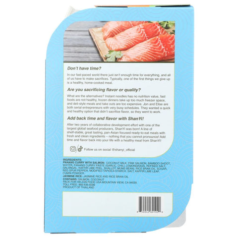 Shanyi Thai Panang Curry with Salmon and Rice - 8.8 oz