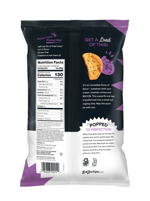 Popchips Fully Loaded Chips Original - 5 oz