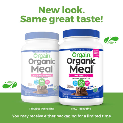 Orgain Organic Meal All-in-one Nutrition Creamy Chocolate Fudge - 2.01 lb