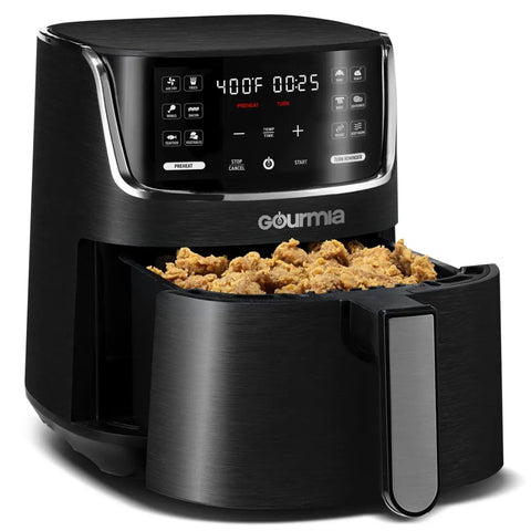 Gourmia 4-Quart Digital Air Fryer with 12 One-Touch Preset