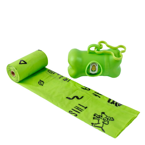 Myecopet Compostable Dog Waste Bag Dispenser - 2 Rolls