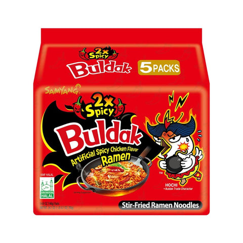 Samyang 2x Spicy Buldak Ramen Chicken Flavor - 5pk | Buldak Ramen | Pantryway