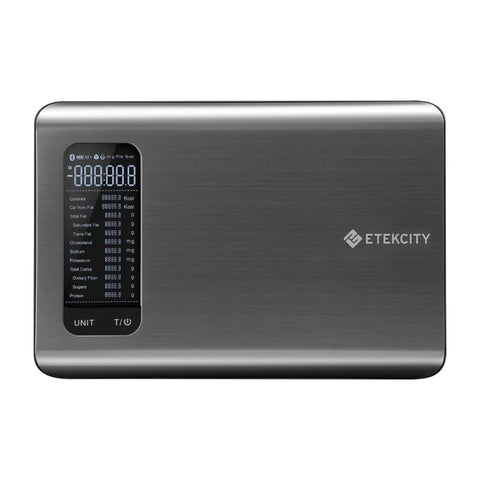 Etekcity Smart Nutrition Scale Black