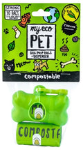 Myecopet Compostable Dog Waste Bag Dispenser - 2 Rolls | Pantryway
