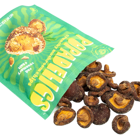 Popadelics Mushroom Chips Rad Rosemary & Salt - 1.4 oz