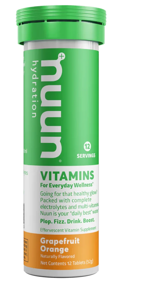 Nuun Hydration Vitamins Grapefruit Orange - 12 ct | Pantryway