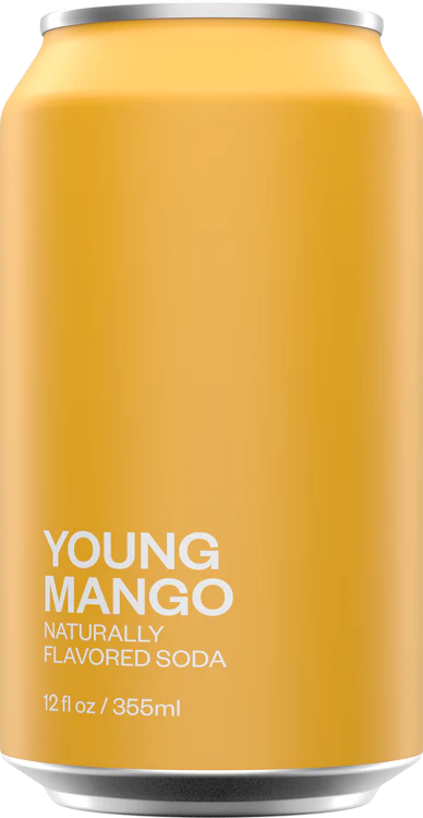 United Sodas Of America Young Mango Soda - 12 fl oz | united sodas of america | united sodas | united sodas of america where to buy | unitedsodas | the united sodas of america | Pantryway