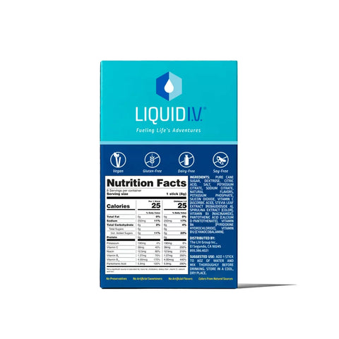 Liquid IV For Kids Hydration Multiplier Cotton Candy - 8ct/2.25 oz