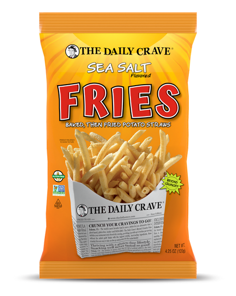 The Daily Crave Himalayan Pink Salt Fries - 4.25 oz | Pantryway