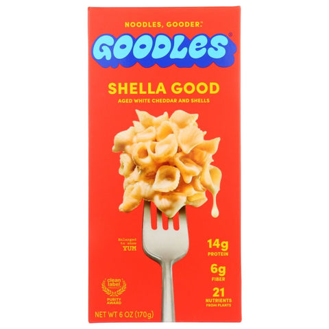 Goodles Shella Good Aged White Cheddar and Shells - 6 oz | Goodles | Pantryway