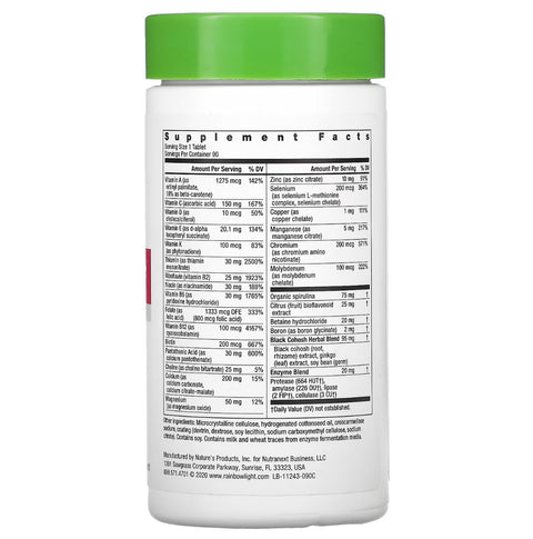 Rainbow Light Menopause One Food-Based Multivitamin - 90 ct