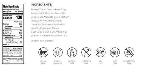 Strive FreeMilk Animal Free Whole - 32 fl oz