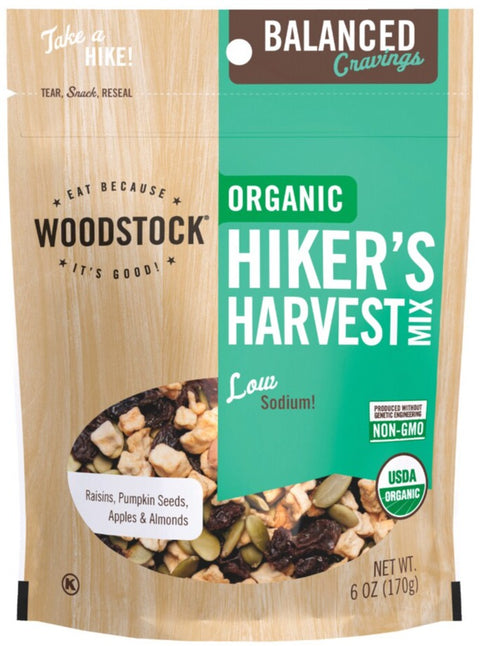 Woodstock Organic Hikers Harvest Mix - 6 oz