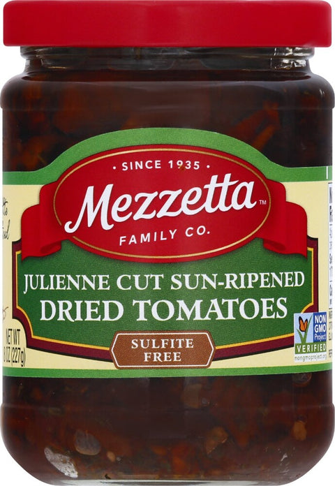 Mezzetta Juliene Cut Sun-Ripened Dried Tomatoes - 8 Oz | Pantryway