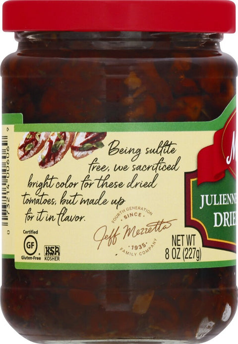 Mezzetta Juliene Cut Sun-Ripened Dried Tomatoes - 8 Oz