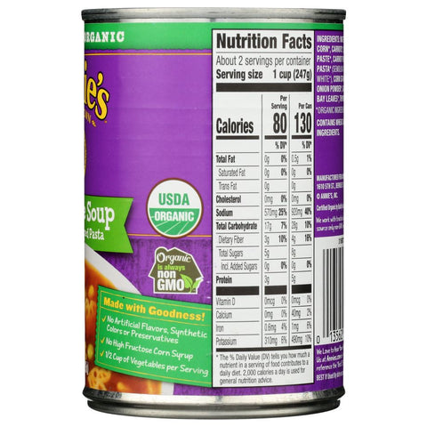 Annies Homegrown Vegetable Soup With Farm-Shaped Pasta - 14 oz