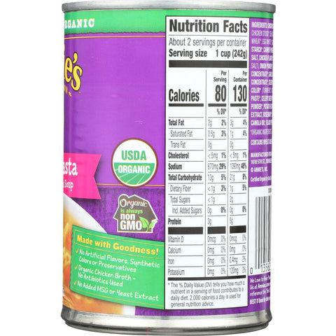 Annie's Homegrown Organic Bunny Pasta & Chicken Broth Soup - 14 oz