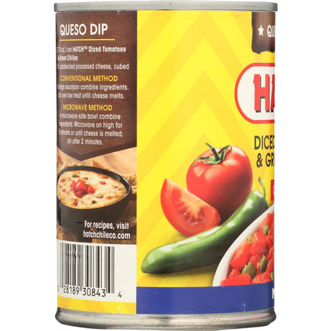 Hatch Diced Tomatoes & Green Chilies Original Medium - 10 oz