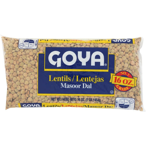 Goya Lentil Lentejas Masoor Dal - 16 oz | Pantryway