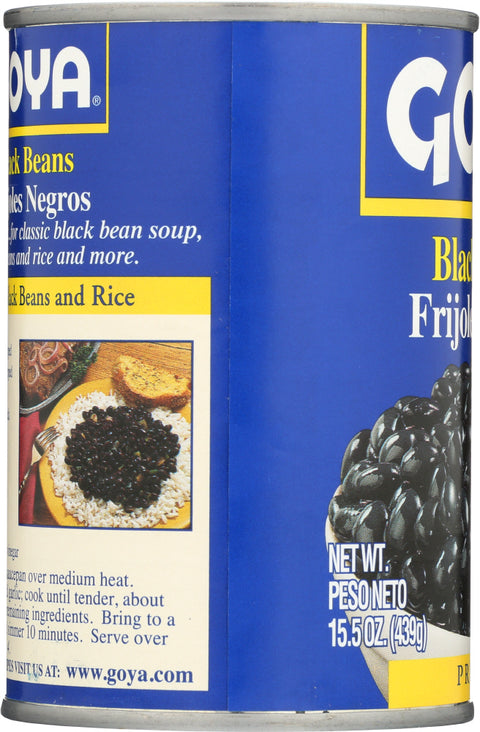 Goya Premium Canned Black Beans - 15.5 oz.