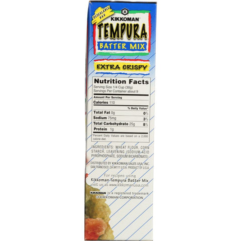 Kikkoman Tempura Batter Mix Extra Crispy - 10 oz