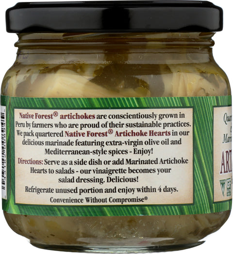Native Forest Marinated Artichoke Hearts - 6 oz