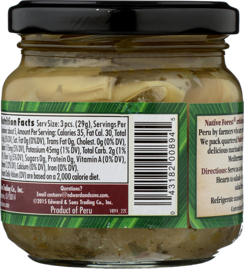 Native Forest Marinated Artichoke Hearts - 6 oz