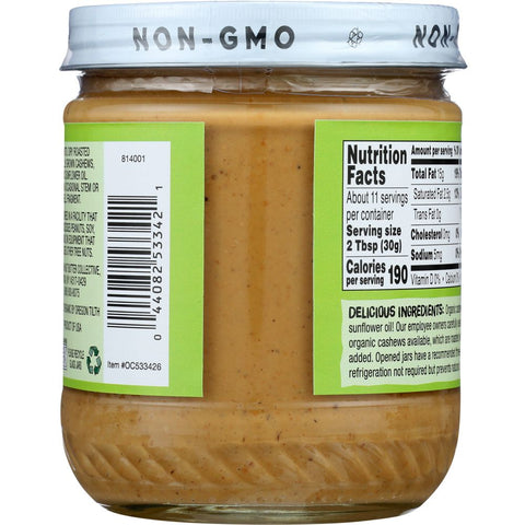 Once Again Cashew Butter Organic Creamy - 12 oz
