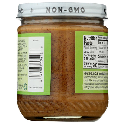Once Again Almond Butter Organic Creamy Unsweetened & Roasted - 12 oz