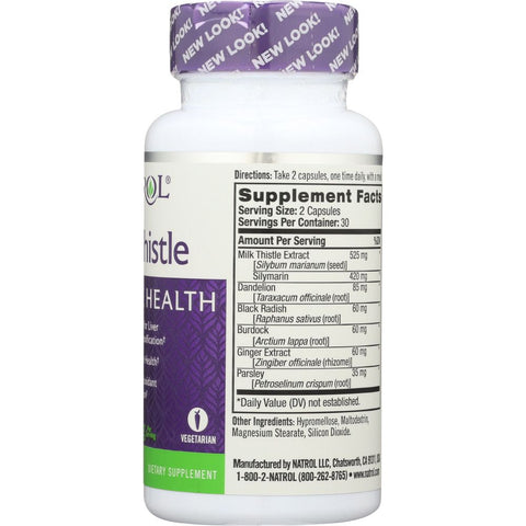 Natrol Milk Thistle 525 mg - 60 ct