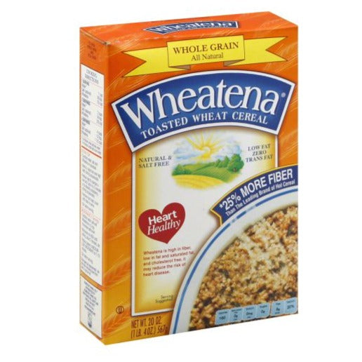 Wheatena Toasted Wheat Cereal 20 Oz Wheatena Hot Cereal Cereal