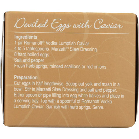 Romanoff Caviar Vodka Lumpfish - 2 oz